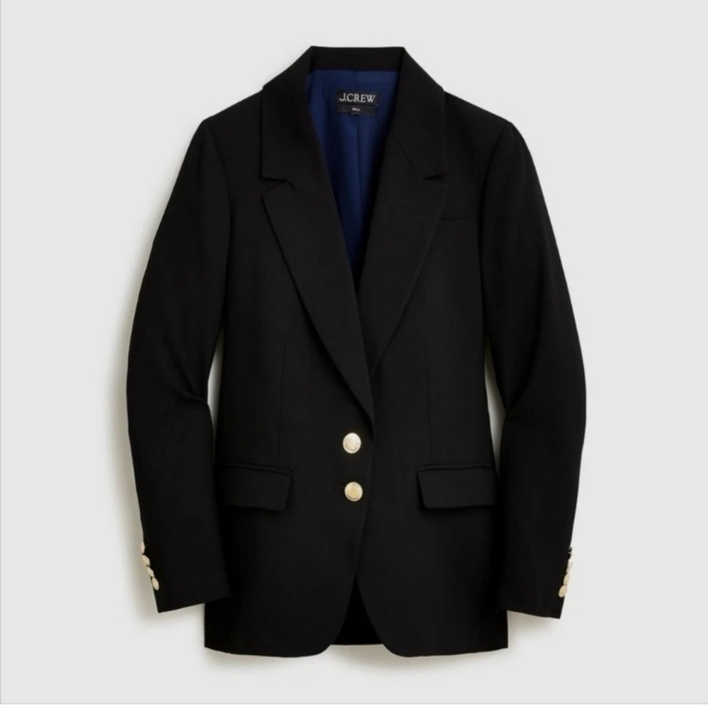 J. Crew (not factory J. Crew) Willa City Crepe Blazer Suit Jacket